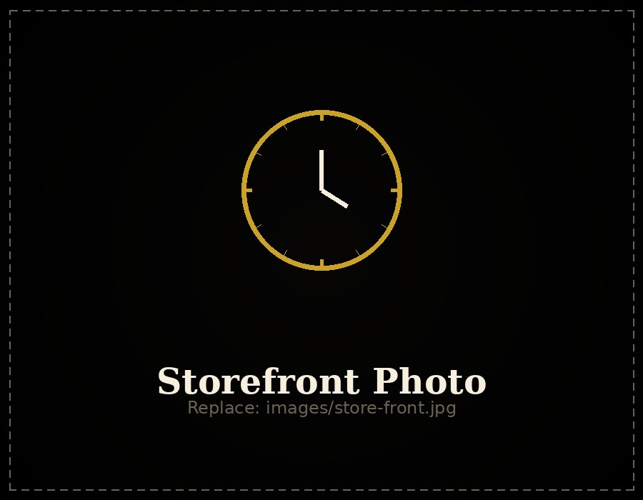Batra Watch House storefront, Rajpura
